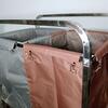 Carro Lavandaria com 2 sacos Inox